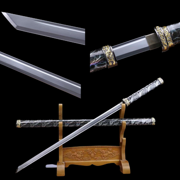 The Nemiminimizu Handmade Ninjato Manganese Steel-Romance of Men